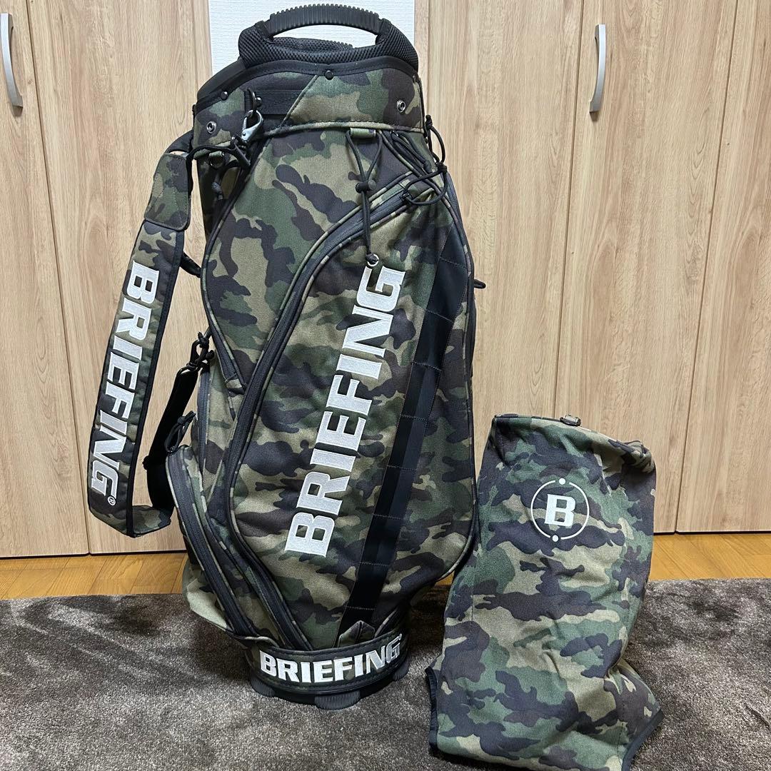 BRIEFING ブリーフィング キャディバッグ CR-5 #01 カモフラ - メルカリ