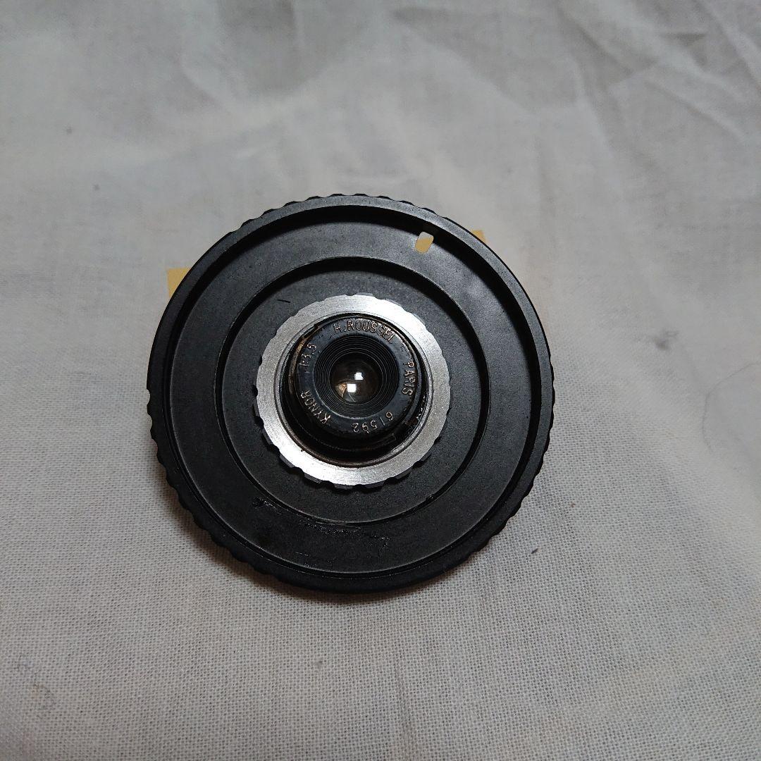 改造レンズ　フランス　H.ROUSSEL PARIS 管理261Ｂ07 第十八號 H.ROUSSEL PARIS STYLOR 1:3.5 F=50: 少年☆レンズ
