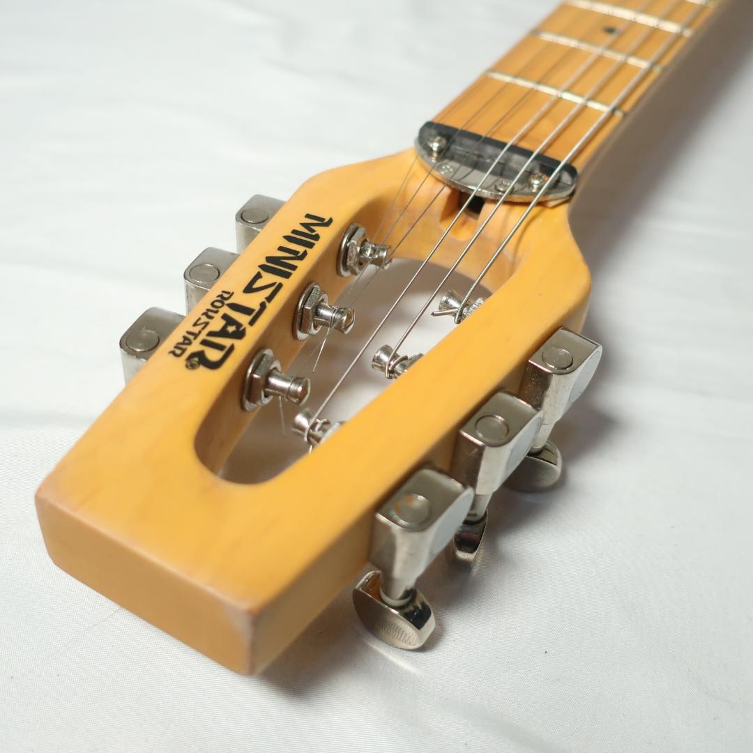 MINISTAR ROKSTAR トラベルギター エレキギター ケース付 - ギター最低