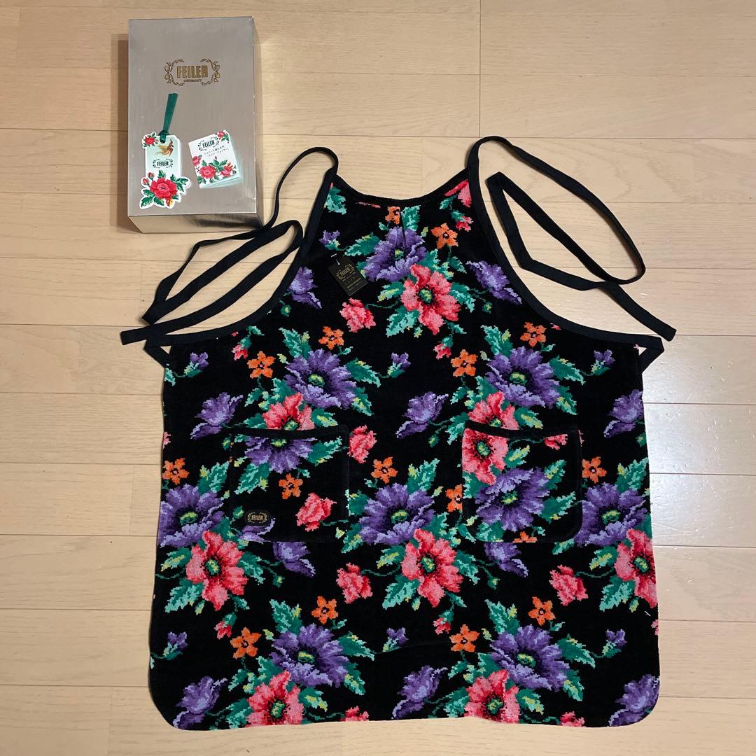 FEILER フェイラー シュニール織 エプロン ポピーズ 楽天市場】フェイラー フェイラーエプロン レイシーローズ グリーン