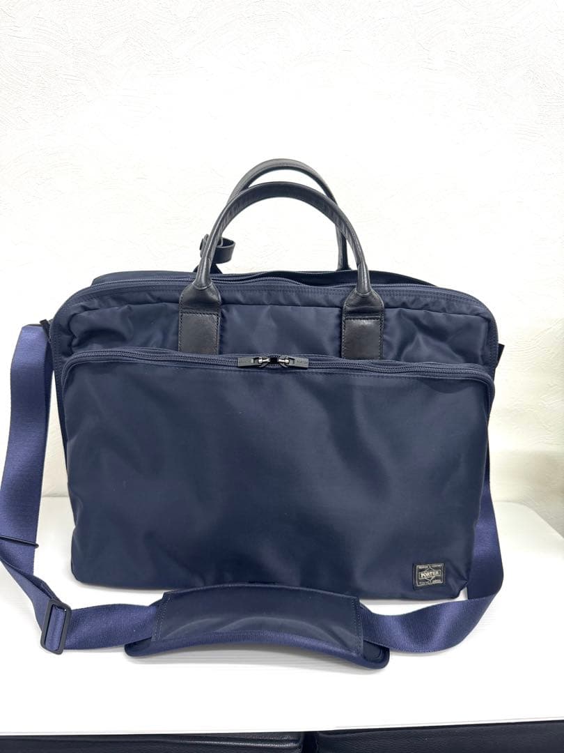 【美品 】PORTER TIME タイム 3WAY ネイビー ビジネスバッグ TIME(タイム) 3WAY BRIEFCASE | 吉田カバンホームページ | YOSHIDA & Co.