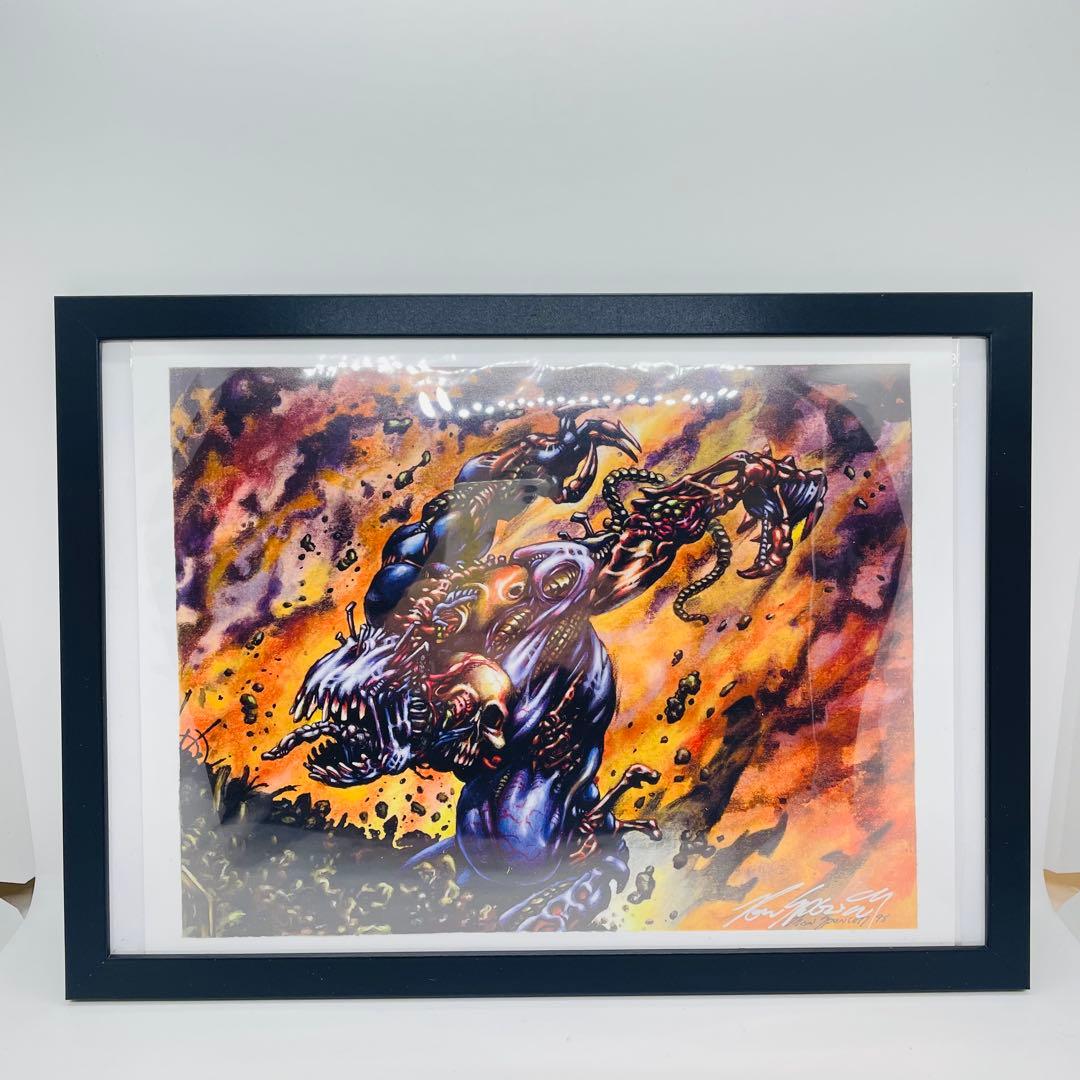 希少サイン入り MTG ヨーグモスの意志 アートプリント Ron Spencer