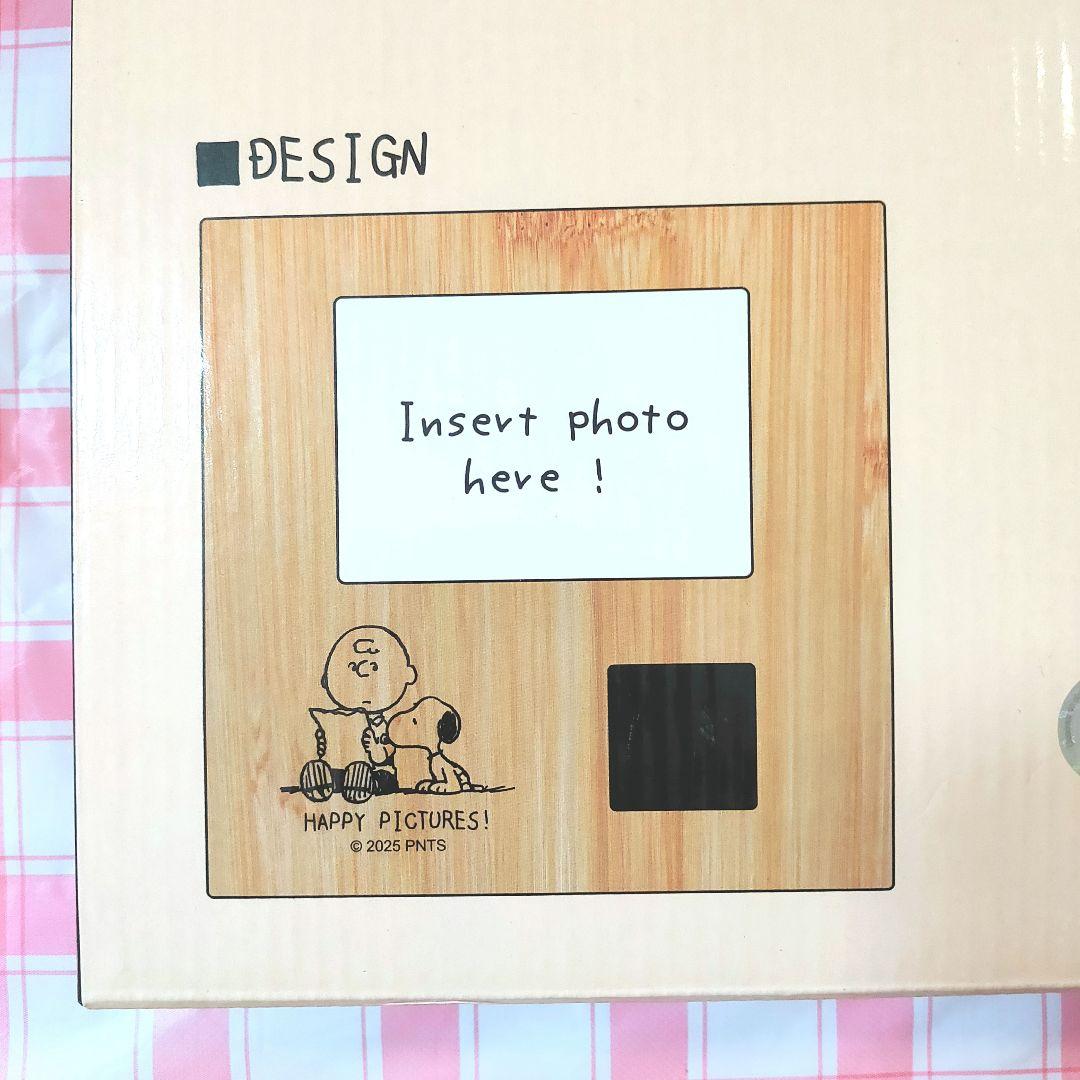 スヌーピー デジタル フォトフレーム 時計付き 写真立て snoopy - メルカリ