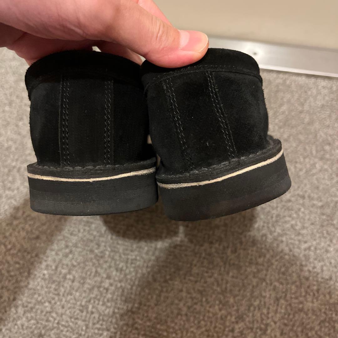 VAR \"PENNY\" BLACK Suede moat モートUS8 26cm