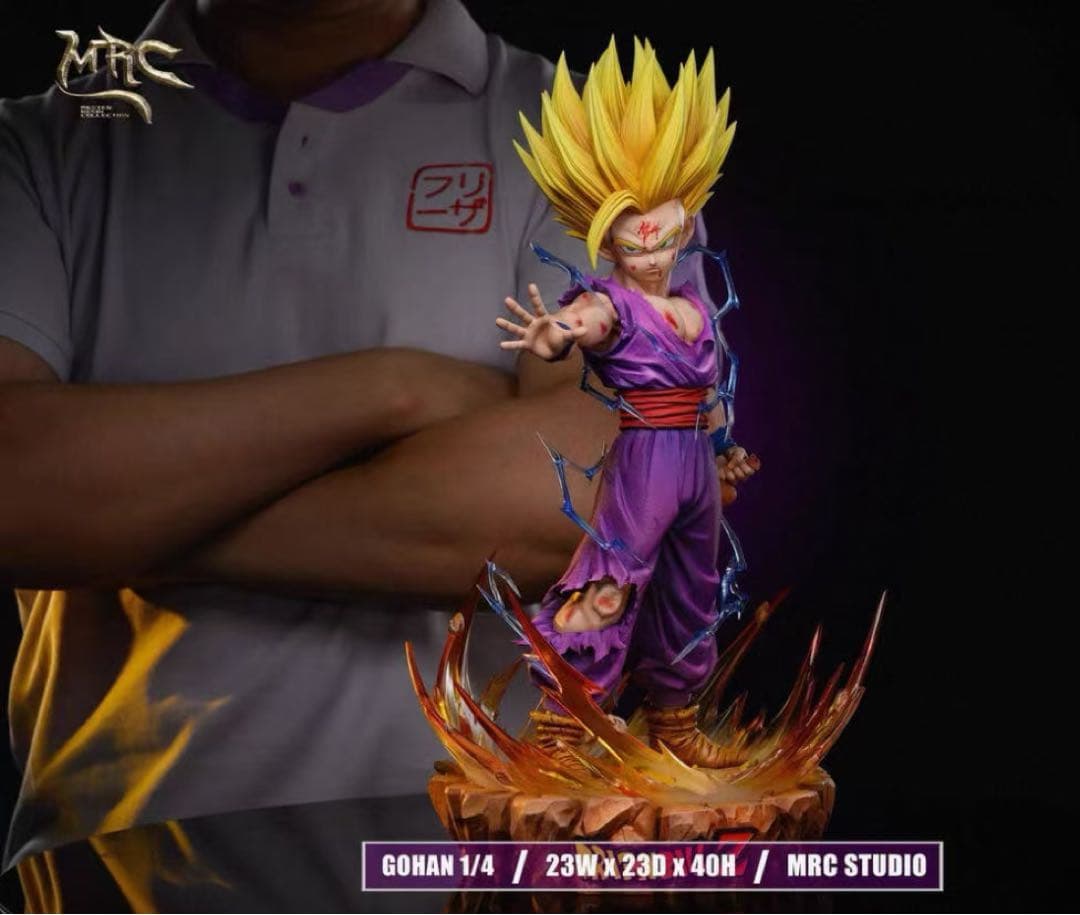 ドラゴンボール 孫 悟飯 ガレージキット ガレキ スタチュー①③ Hero Belief Studio 孫悟飯 ドラゴンボール 海外 フィギュア ガレージ