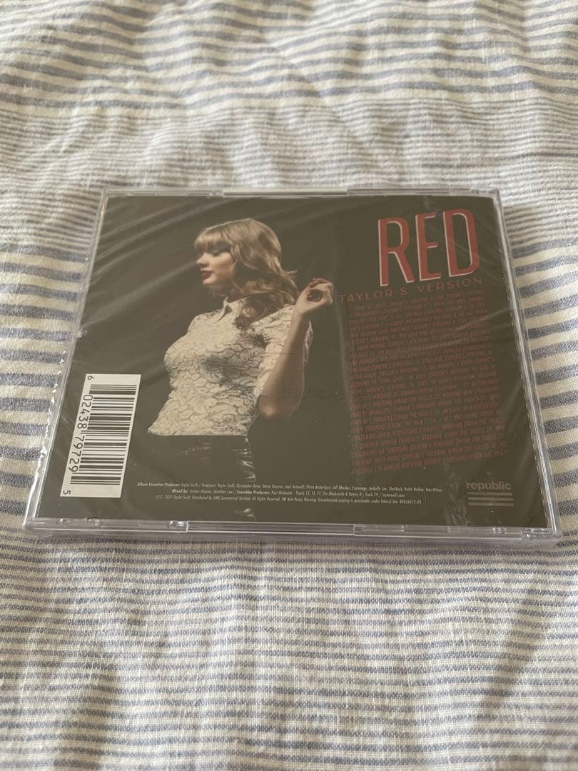 2021] Taylor Swift RED サイン入り CD [2021] CD