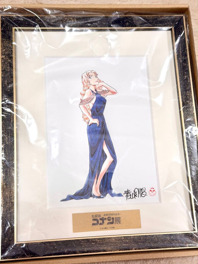 名探偵コナン展 ベルモット 複製原画 名探偵コナン コナン展 限定 複製原画 ベルモット - メルカリ