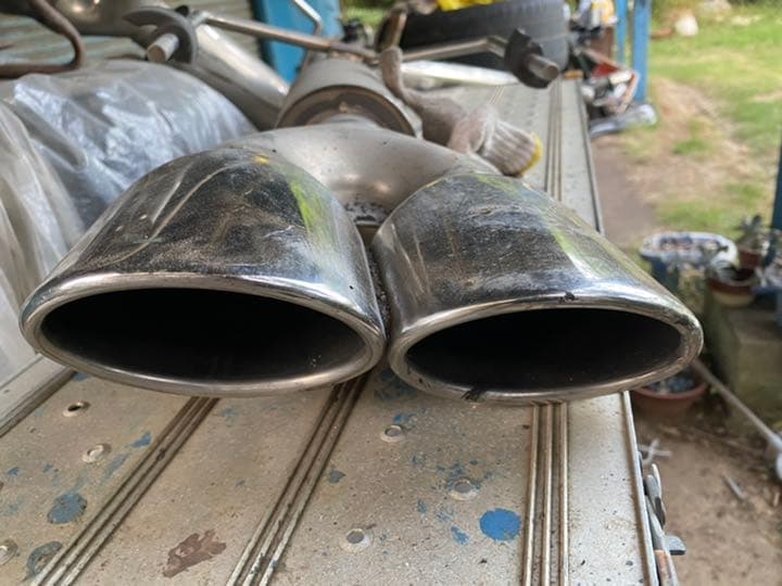 Mv97【カーボン／ヒートエンド】汎用サイレンサー（サーキットスポーツ