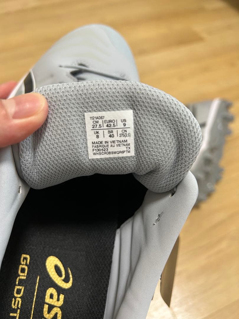 アシックス　野球　スパイク　27.5cm