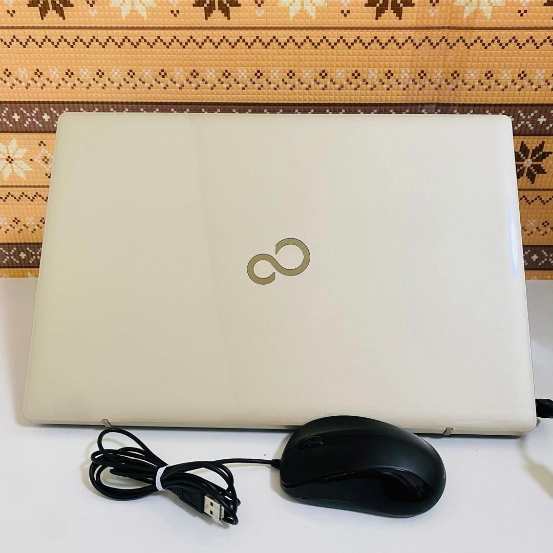 Y63 富士通ノートパソコンSSD第7世代高速 WEBカメラ Windows11 - メルカリ