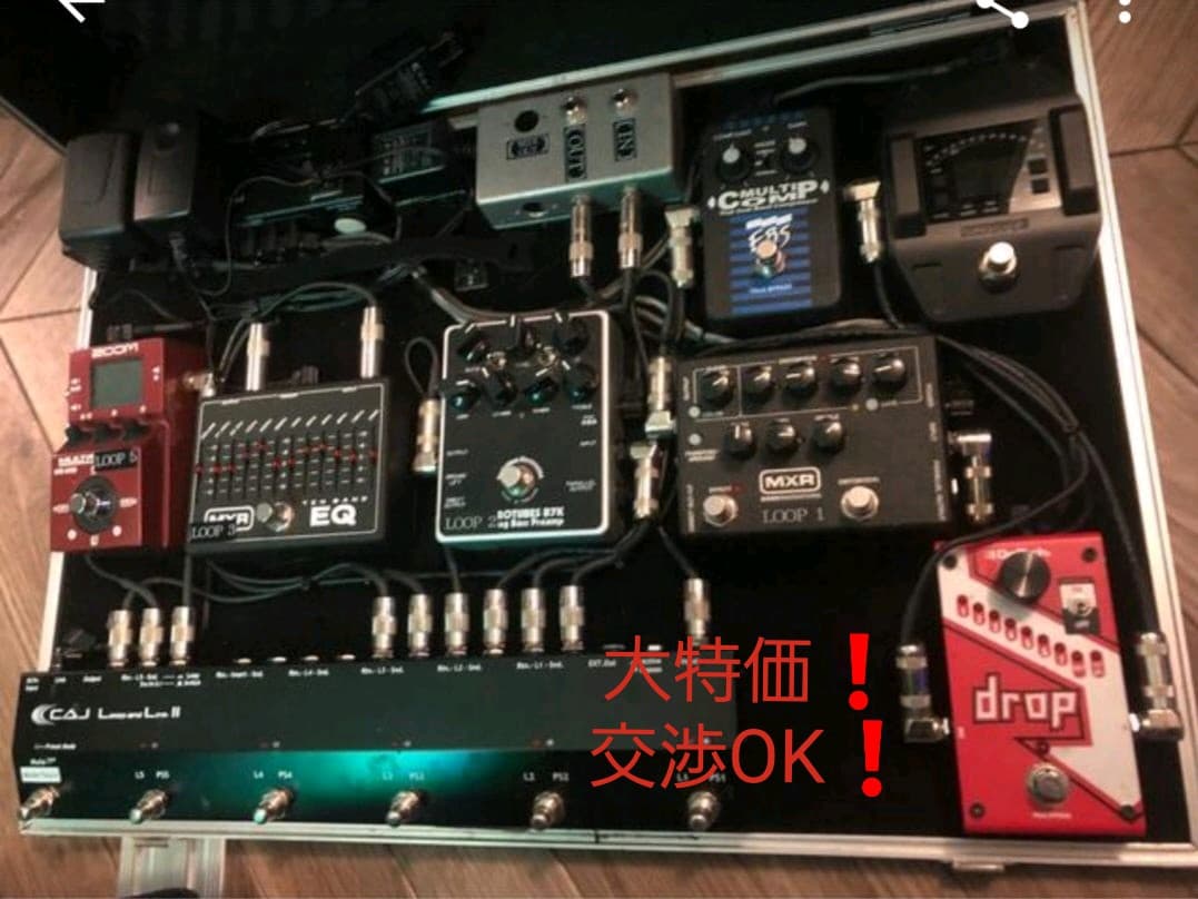 エフェクターボードセット プロベーシストセット 交渉可能 - メルカリ
