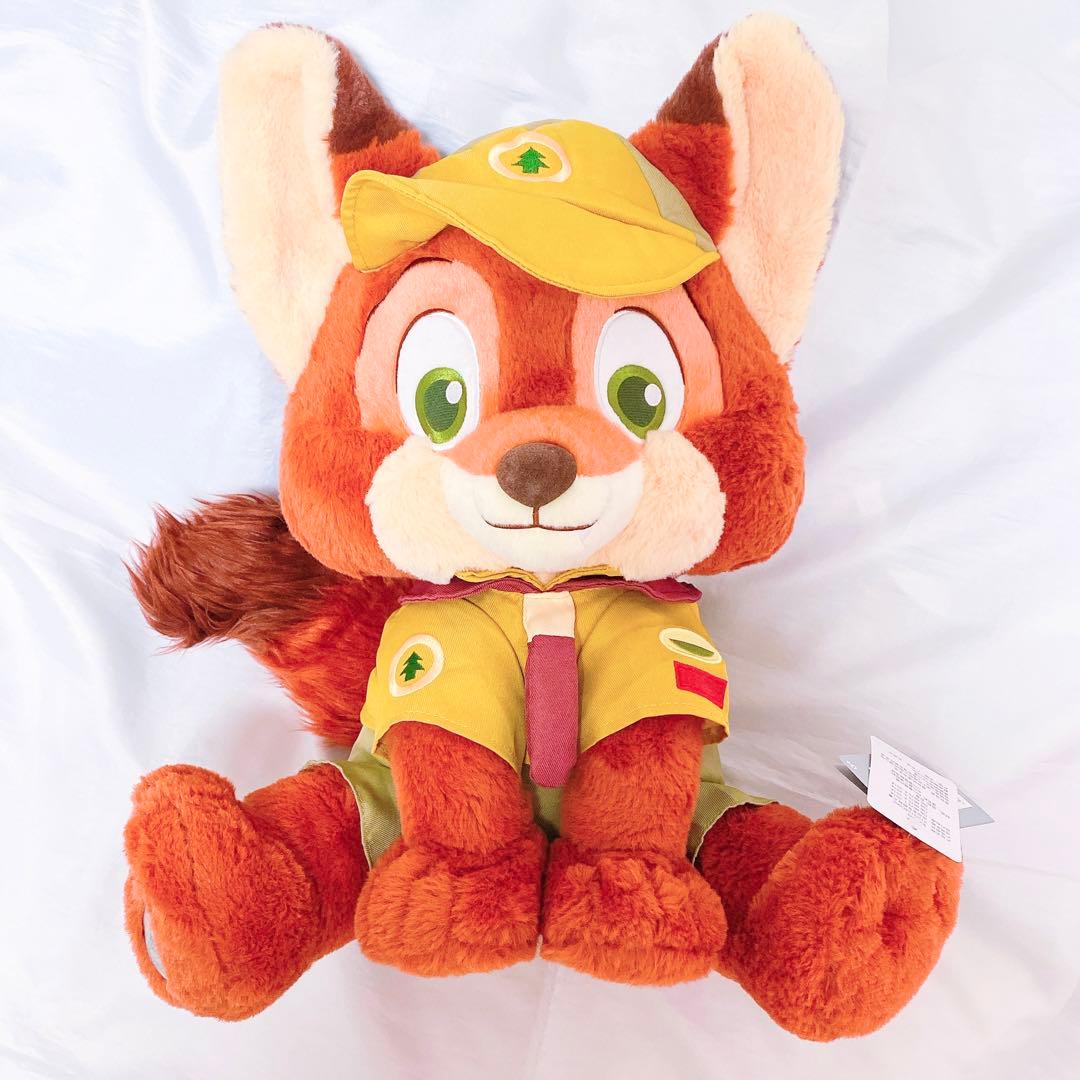 上海ディズニーランド ニックワイルド ぬいぐるみL 幼少期 ズートピア ジュディ 上海ディズニーランド ニックワイルド ぬいぐるみL 幼少期 ズートピア