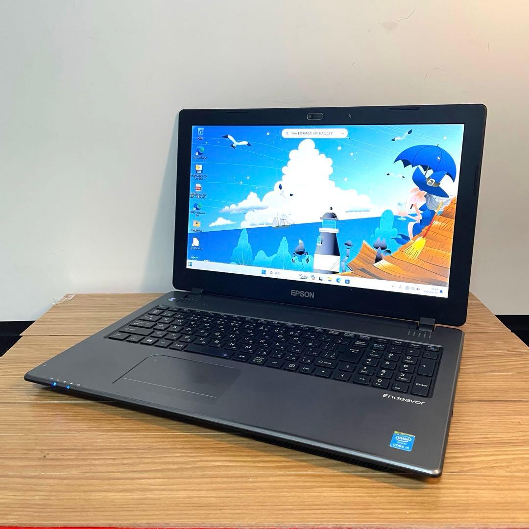 すぐ使える設定済みi5 SSD ノートPCカメラWindows11オフィスDVD bef2c4c1-023b-4489-b93d-