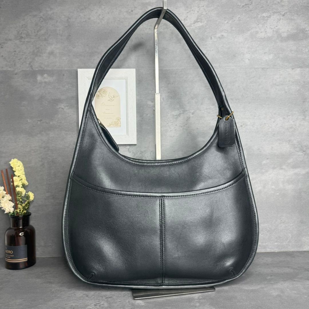 バッグ OLD COACH Ergo 9033 Shoulder Bag Vintage OLD COACH Ergo Bag Vintage Shoulder Bag Leather 9033 Brown Used