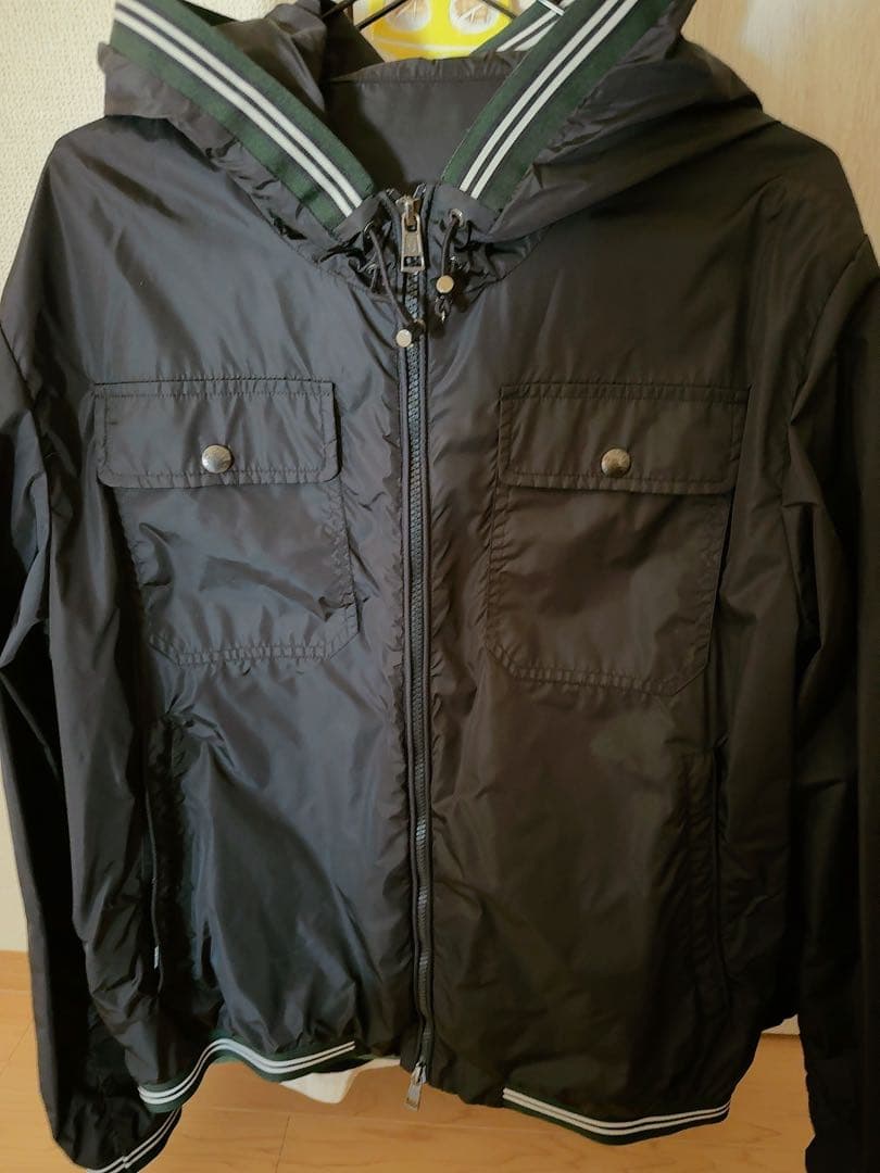 モンクレール ブラックナイロンジャケット♡