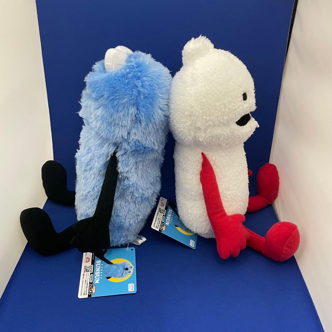 パペットスンスンおすわりBigぬいぐるみスンスン＆ノンノンセット