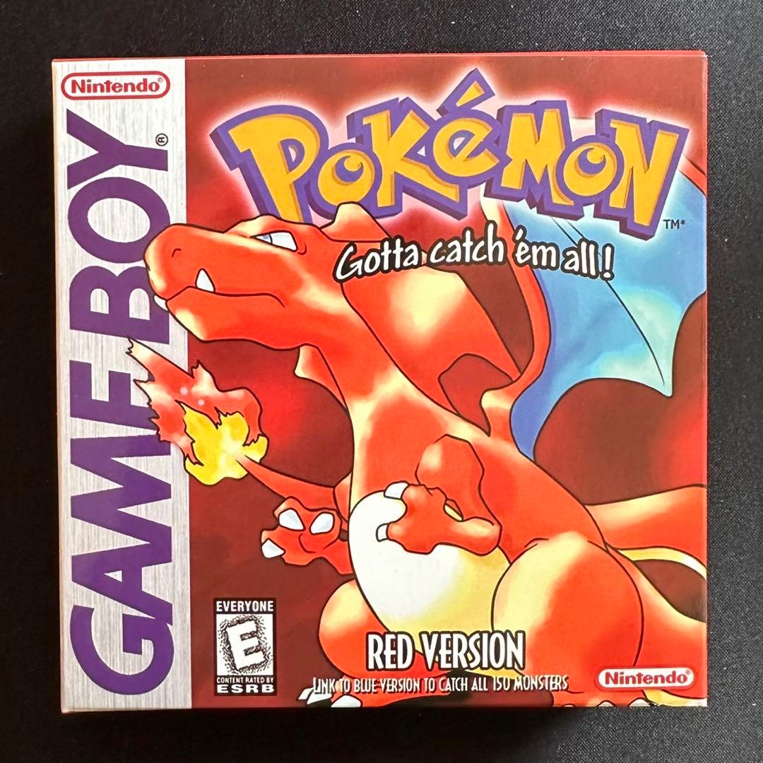 GB【ポケモン 赤】海外版 未使用 RED ゲームボーイ - メルカリ
