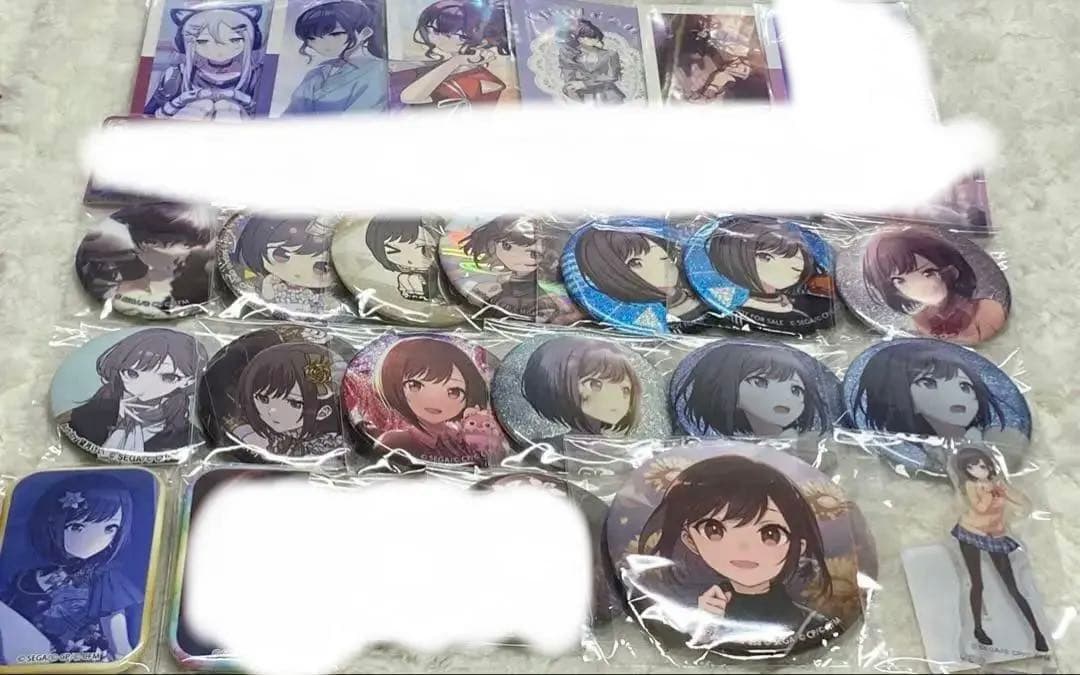 プロセカ 缶バッジ エピカ 箔押し ノーブルアート 特典 色紙 - メルカリ