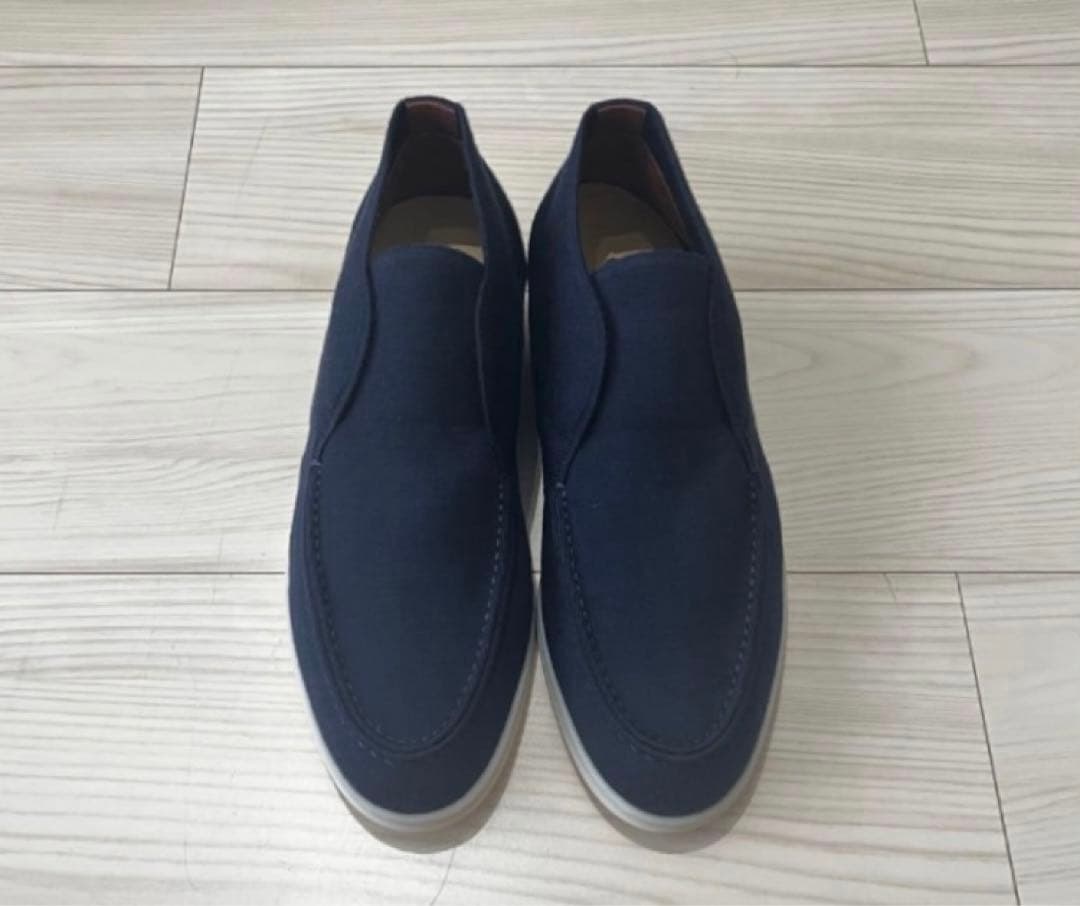 ◼︎ロロピアーナ Loro Piana 靴 ニットオープンウォーク 銀座店限定色