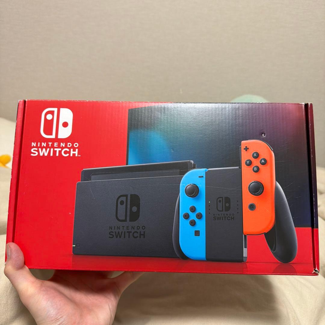 Nintendo Switch 本体　完動 Nintendo Switch 新品 任天堂 Joy-Con (L) (R) グレー/スイッチ本体