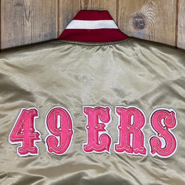 長瀬智也さん着 STARTER NFL 49ers リバーシブル スタジャンXL - メルカリ