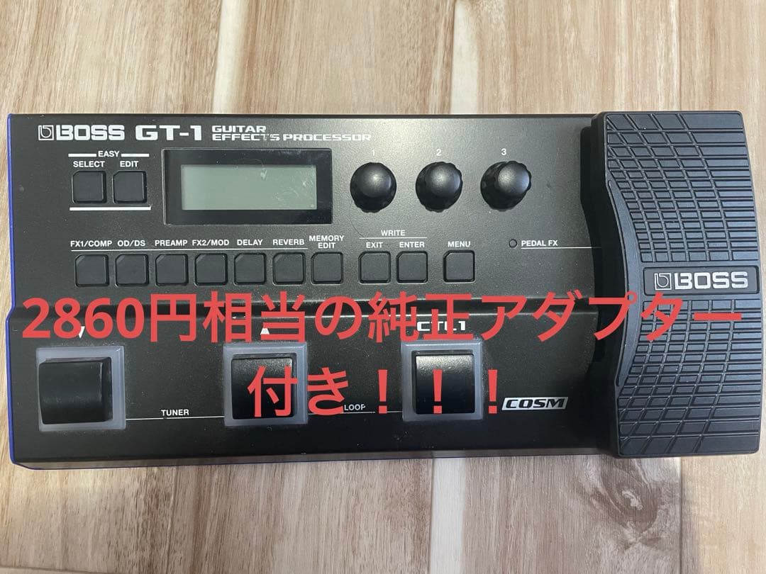 BOSS GT-1 ギターエフェクター【アダプター付属】 数量限定 スリーブケースプレゼント♪】 BOSS GT-1 Roland純正