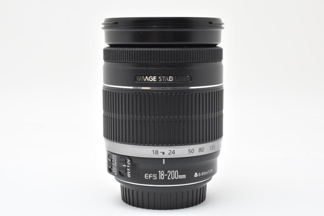 CANON キヤノン EF-S 18-200mm F3.5-5.6 IS 付属