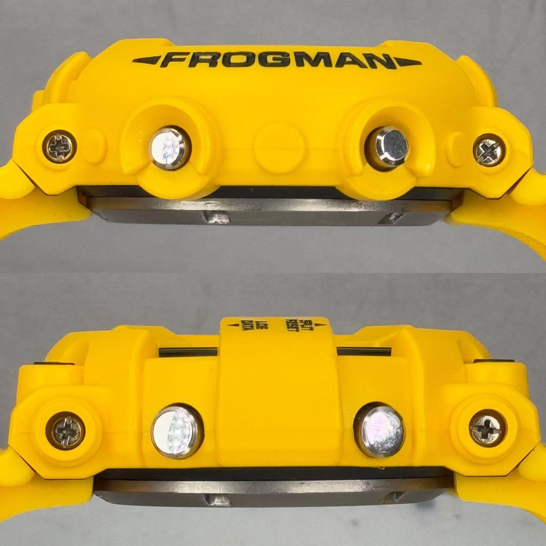 稼働極美品 箱説付 G-SHOCK DW-8200Z フロッグマン イエロー仕様