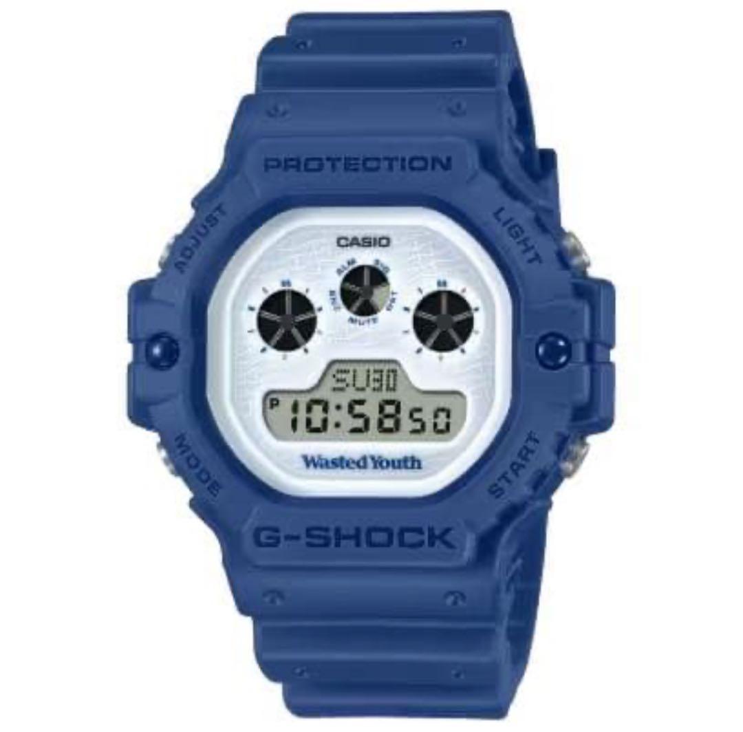 時計 G-SHOCK DW-5900WY-2JR Wasted Youth DW5900WY-2 | G-SHOCK DIGITAL Blue, Light blue | CASIO