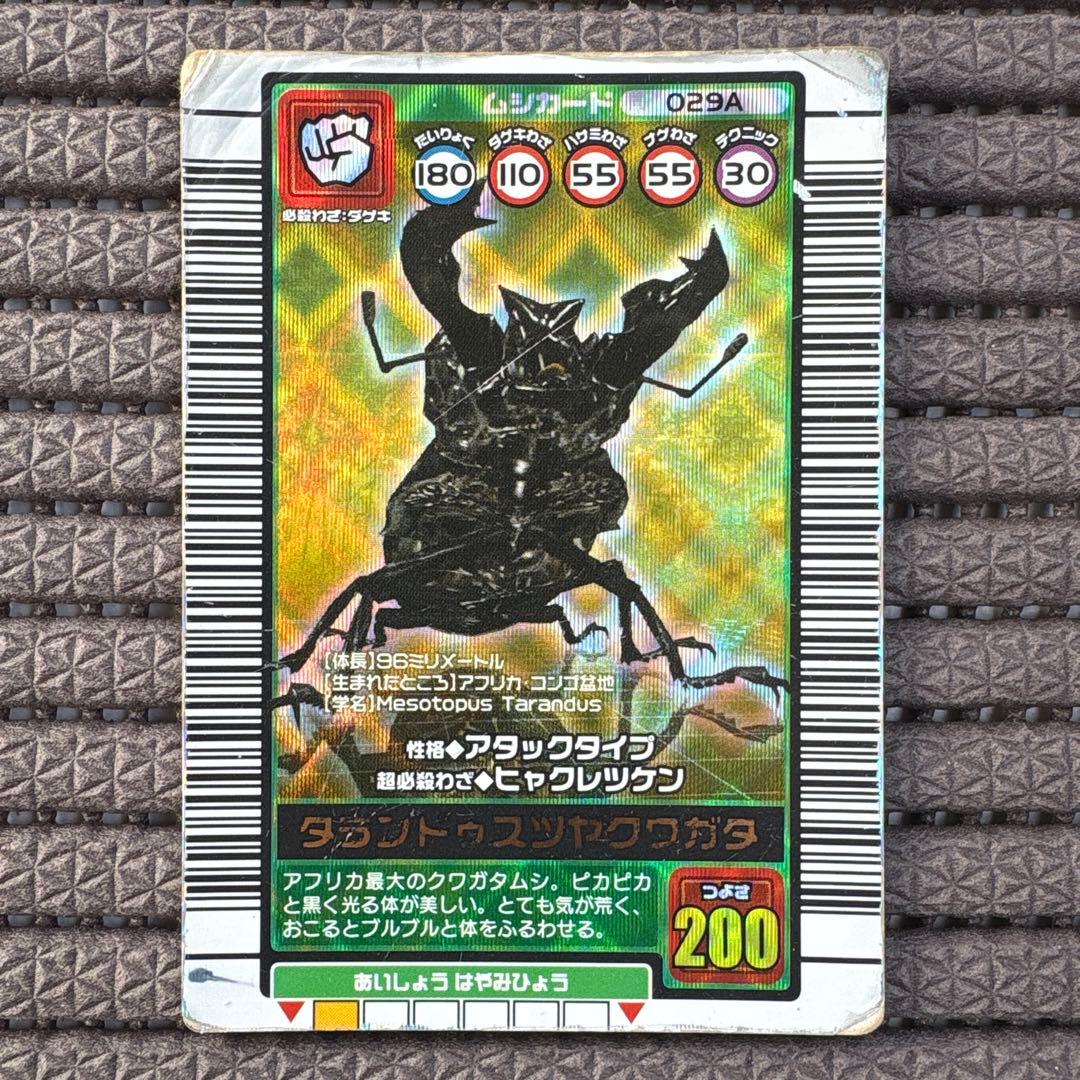 希少 タランドゥスツヤクワガタ 2003AUTUMN 秋 初期 金 ムシキング