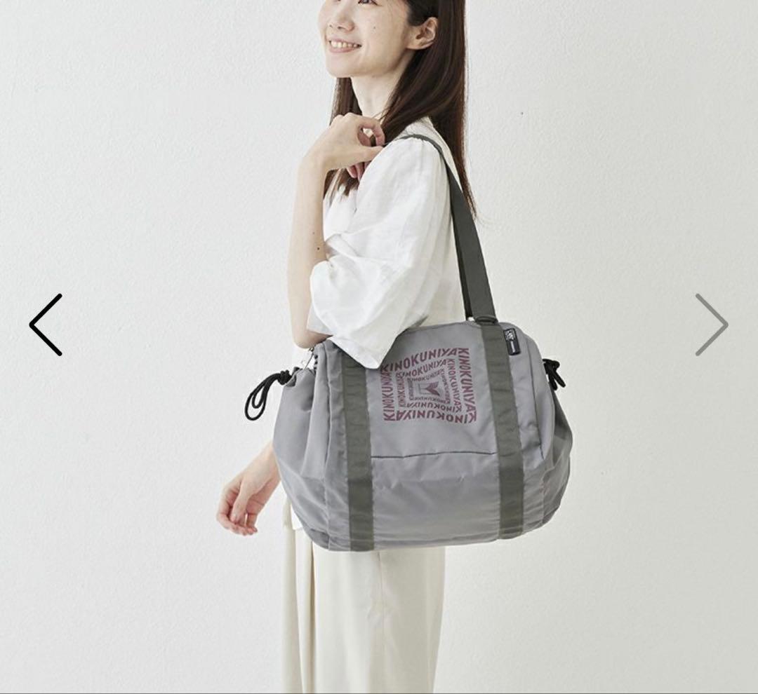 紀ノ国屋 保冷付きレジカゴリュック モーニンググレーエコバッグ