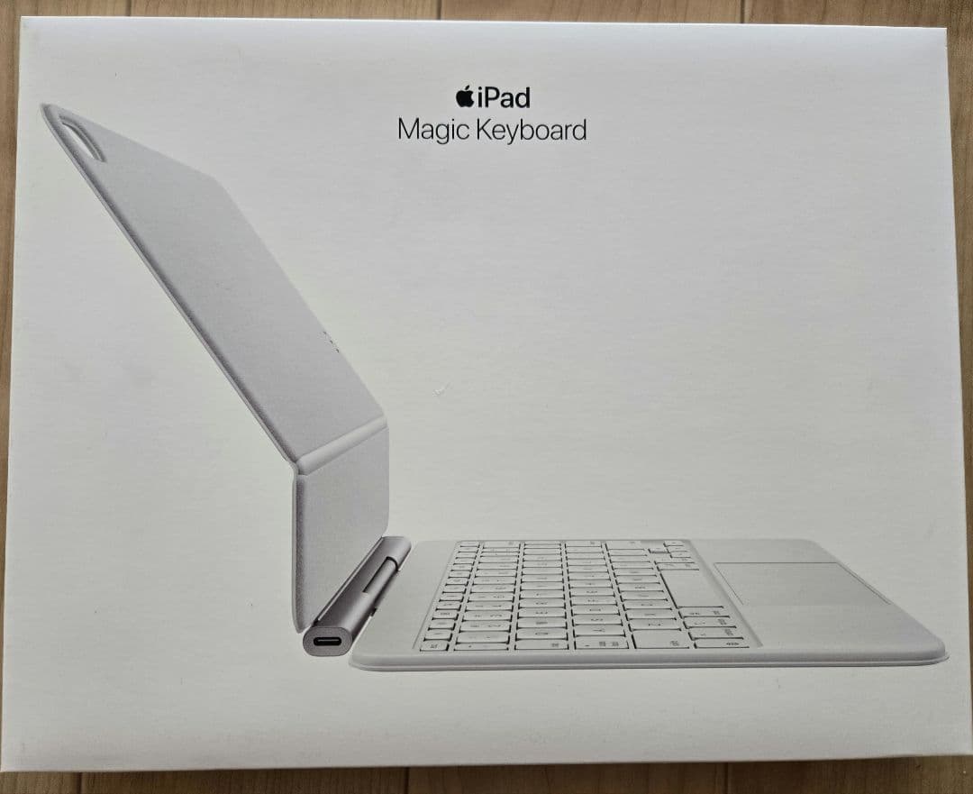 11インチiPad Air（M3）用Magic Keyboard 日本語ホワイト Magic Keyboard for iPad Air 11‑inch (M3) - Japanese - White - Apple