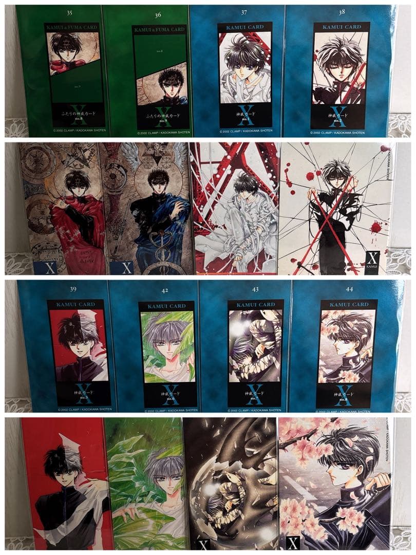 CLAMP X トレーディング カード ノーマル 59枚セット - メルカリ