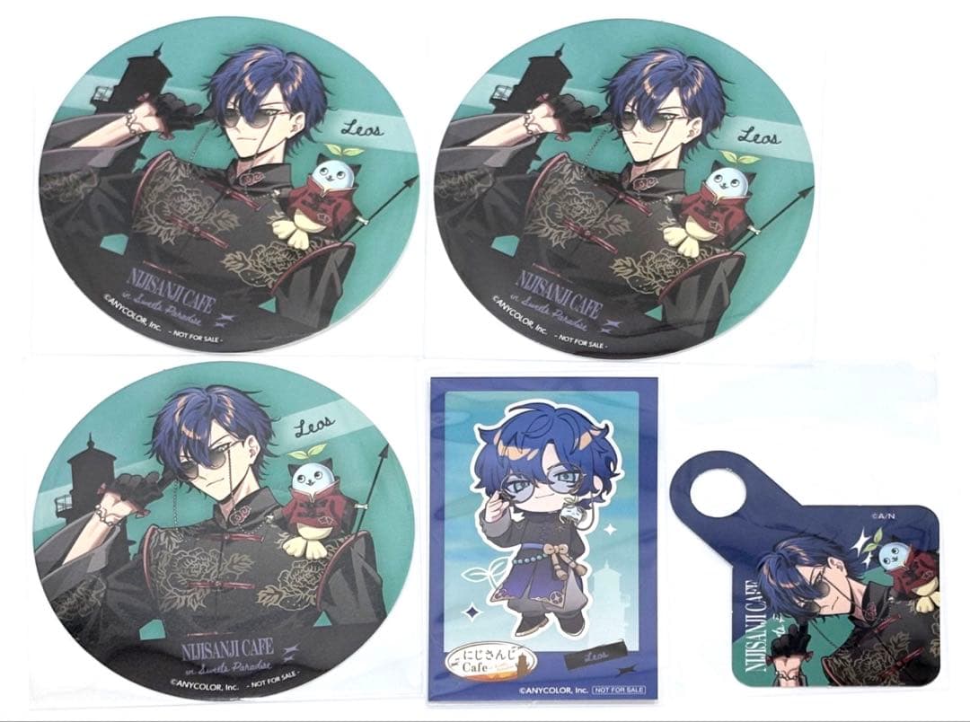 にじさんじ スイパラ 特典 レオス•ヴィンセント オリジナルカード