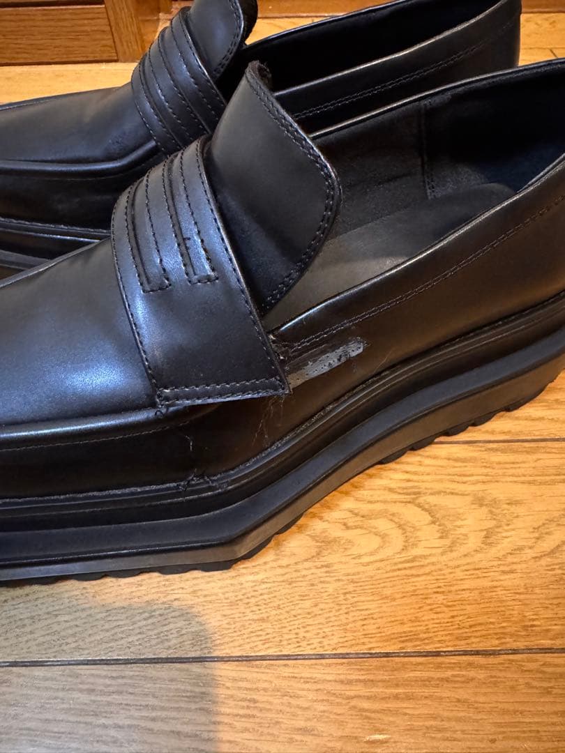 meltthelady square loafer ローファー 40 - メルカリ