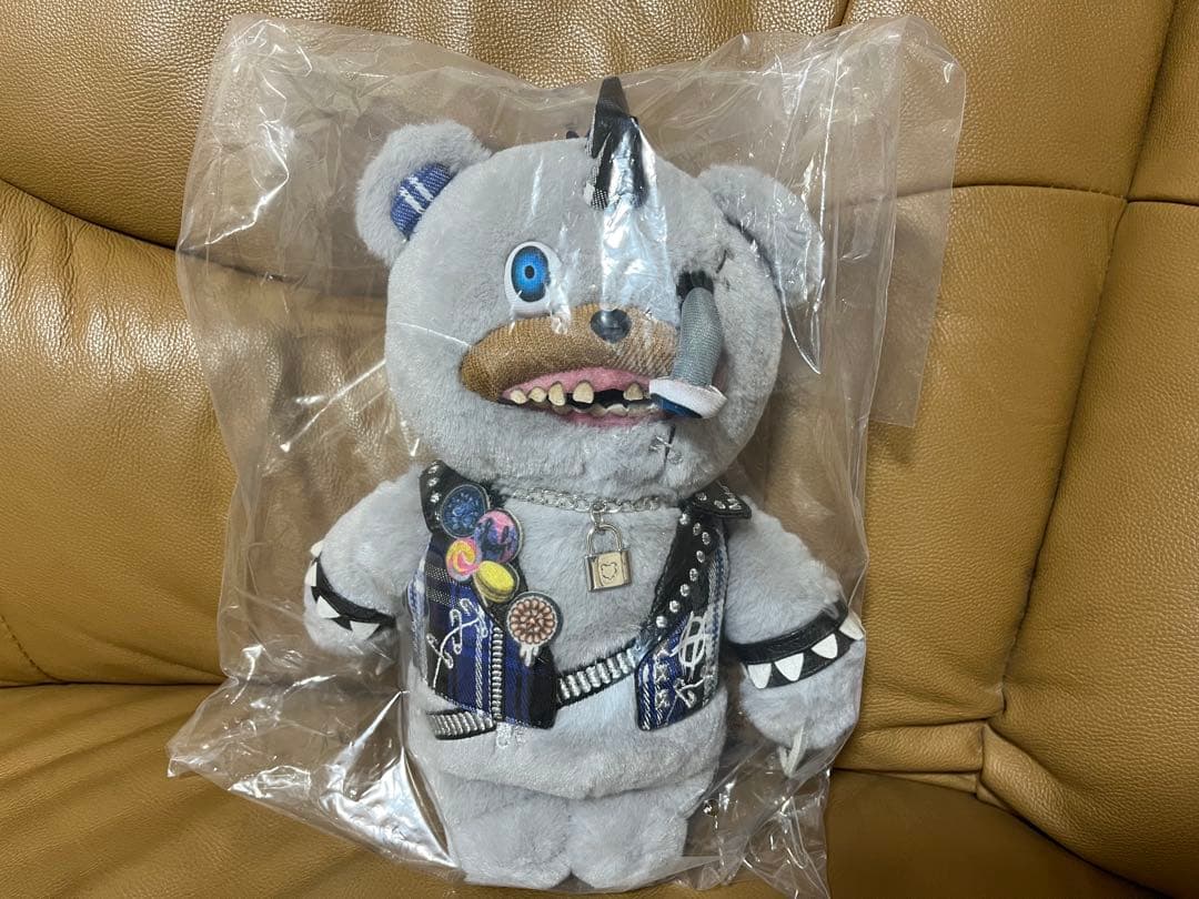 ハミクマパンク ぬいぐるみ ホラーナイト USJ 】新キャラクター・ハミクマパンク登場！ ユニバーサル・スタジオ