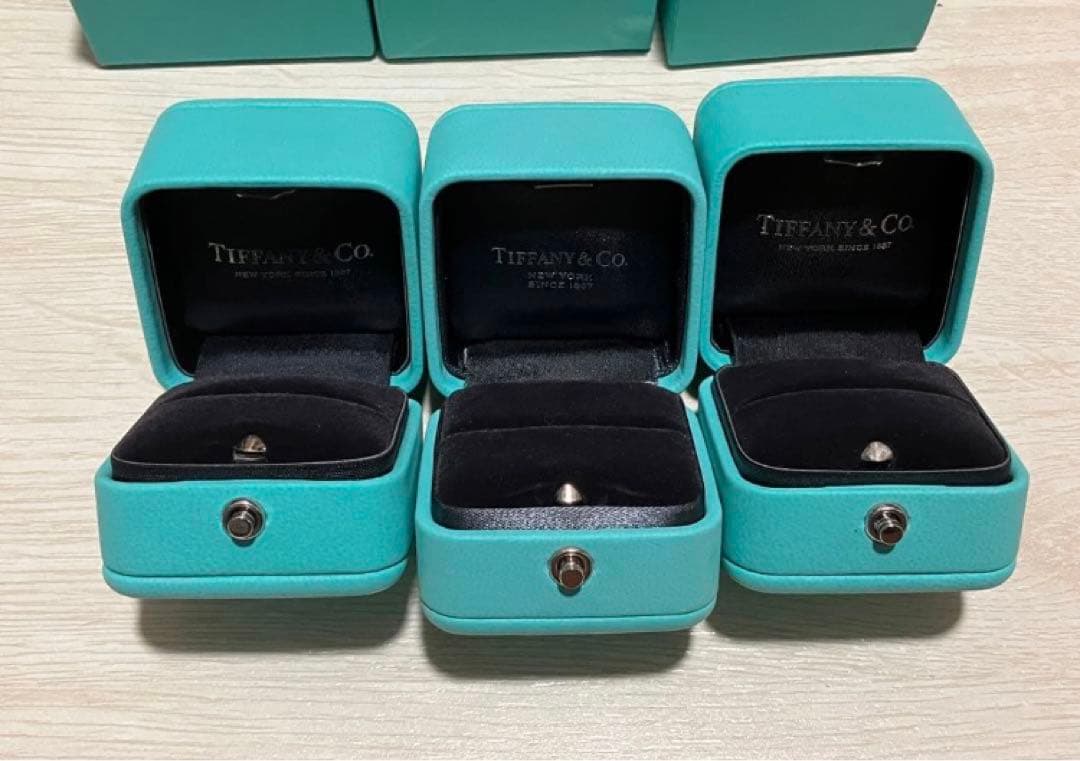 Tiffany & Co. ギフトボックス 3個セット リングケース空箱 現行品