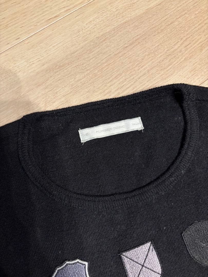 ち*ば様 NUMBER (N)INE STANDARD期 エンブレムニット - メルカリ