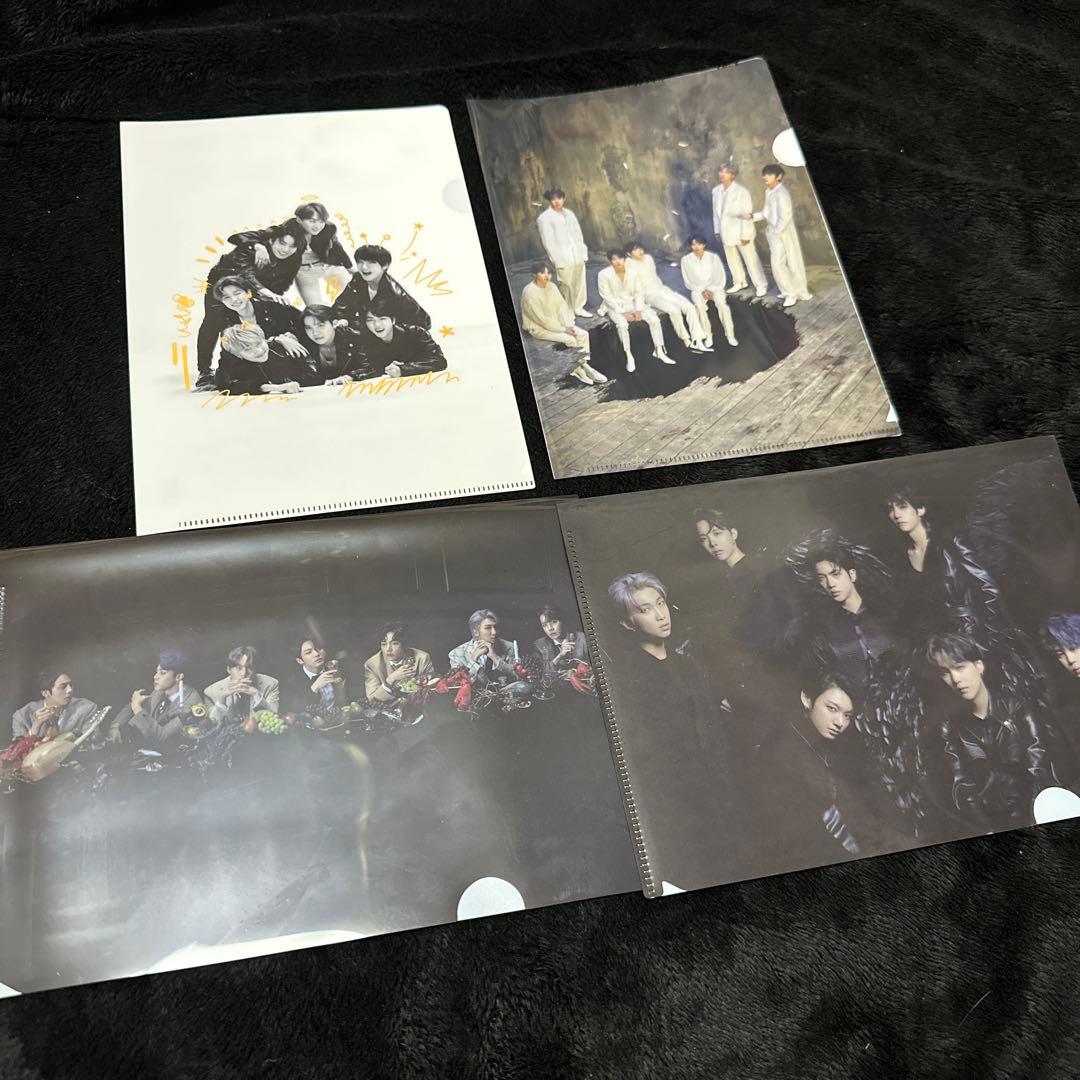 BTS K-POPアイドル クリアファイル 4枚セット - メルカリ