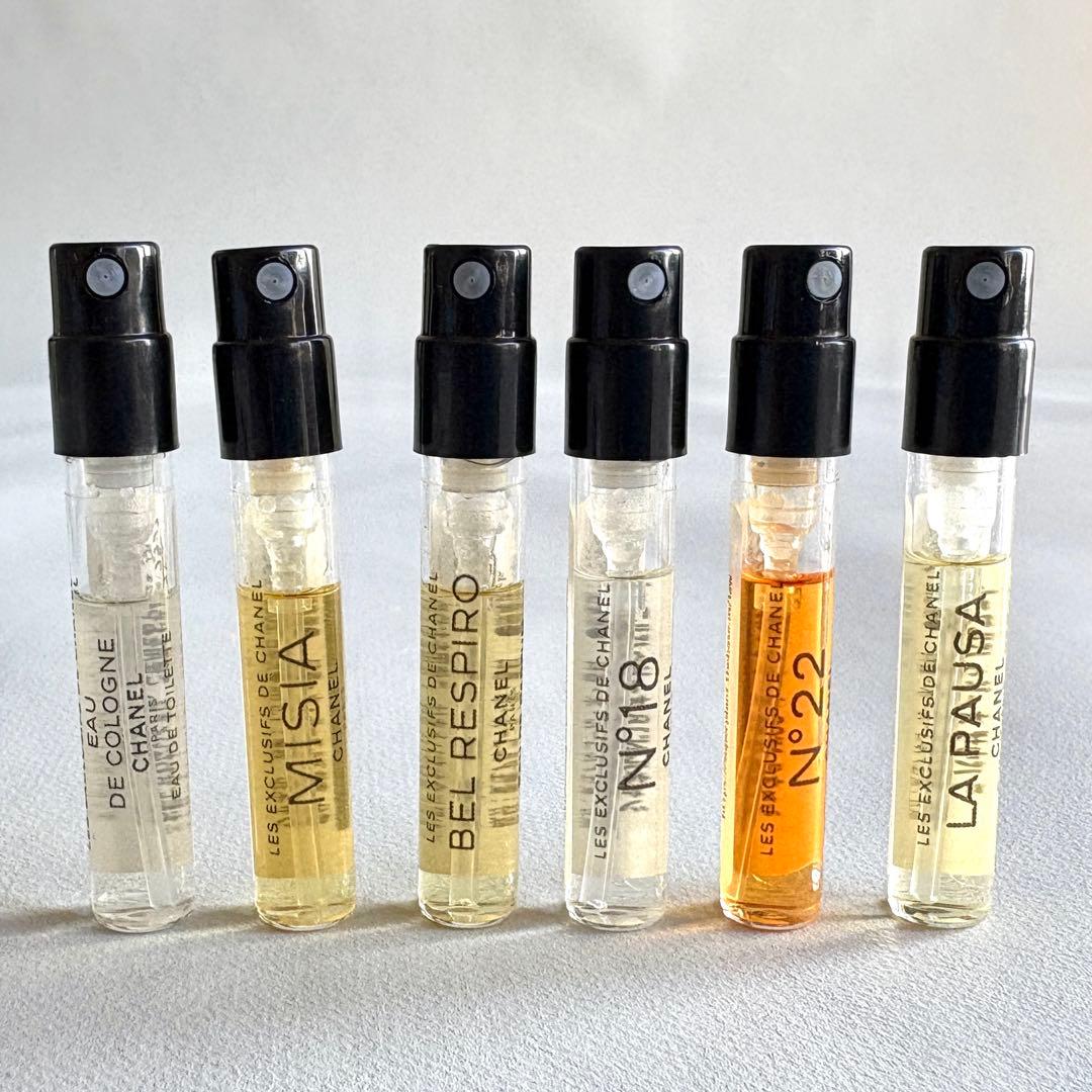レ ゼクスクルジフ ドゥ シャネル 18本セット 1.5ml サンプル