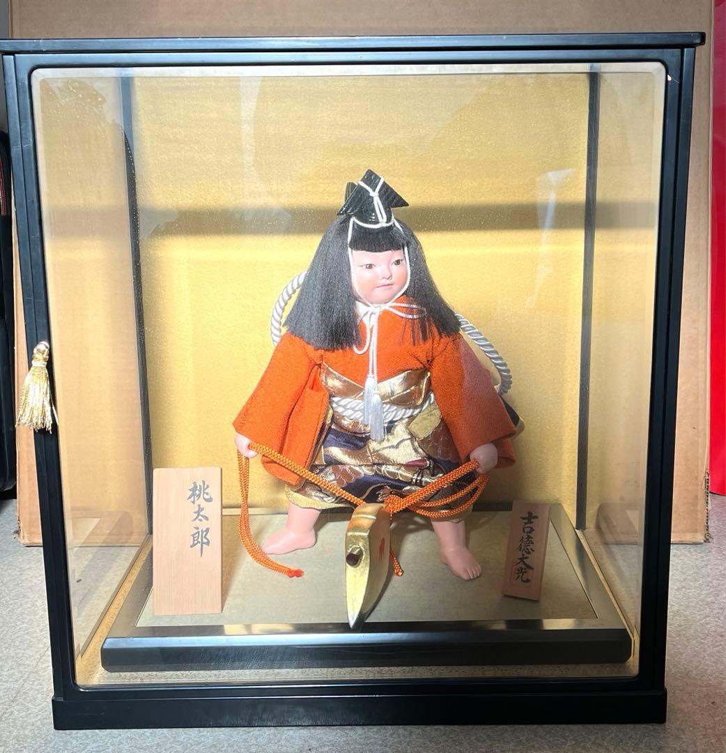 五月人形　桃太郎　吉徳大光 五号桃太郎 | 衣裳着ケース | ひな人形、五月人形の幸一光 公式
