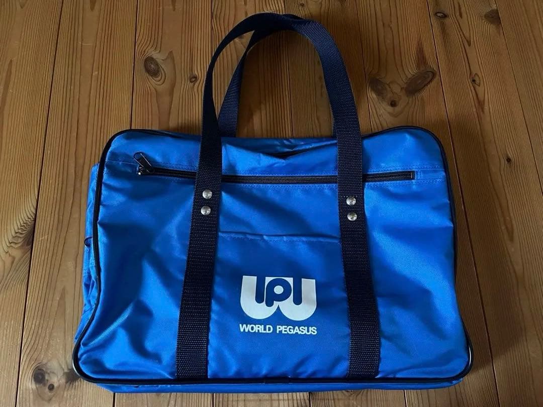 旧ワッペ ワールドペガサス 青 スクールバッグ Amazon.co.jp: 旧ワッペ ワールドペガサス 青 スクバ スクールバッグ