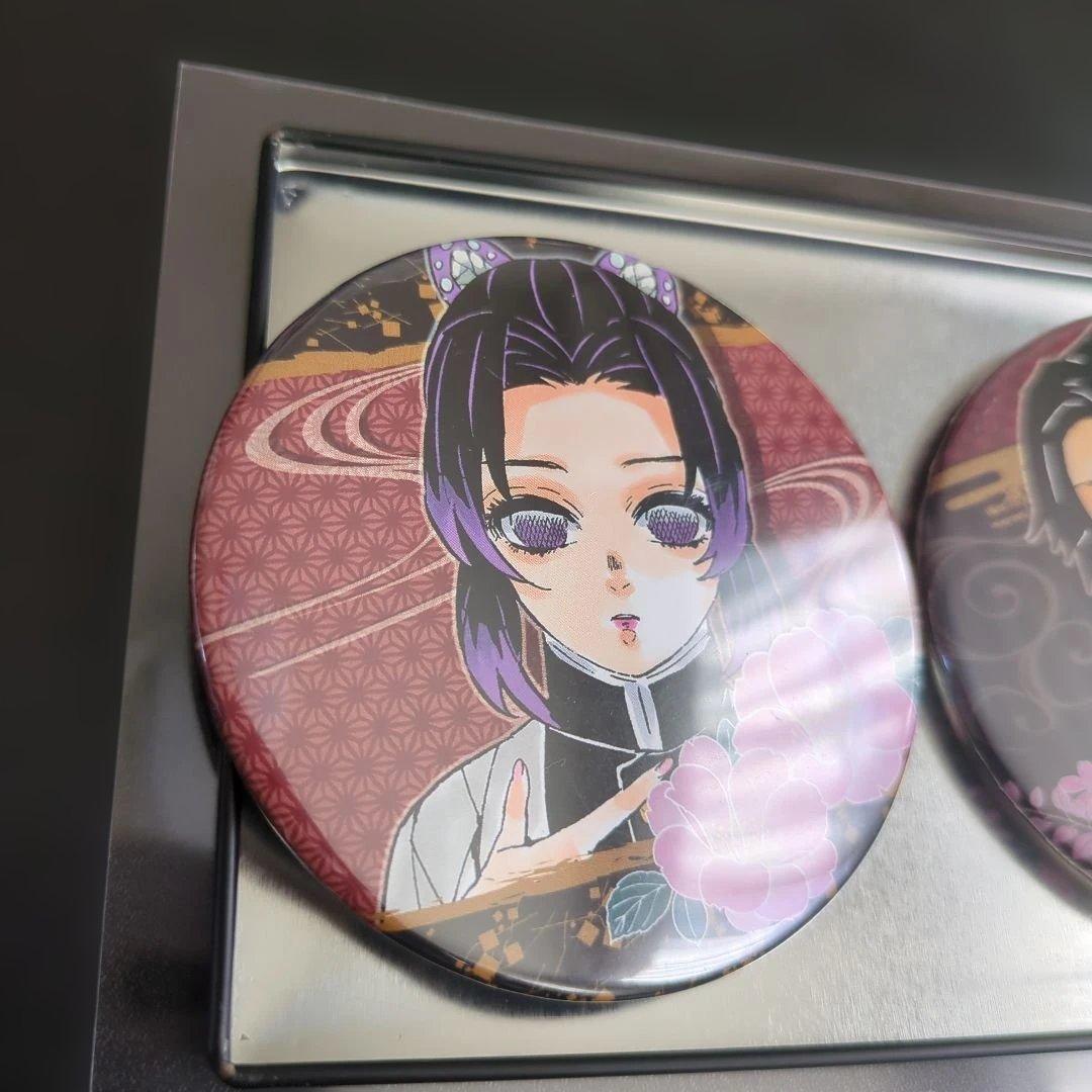 鬼滅の刃 胡蝶しのぶ ジャンプショップフェア コレクション缶バッジ2種
