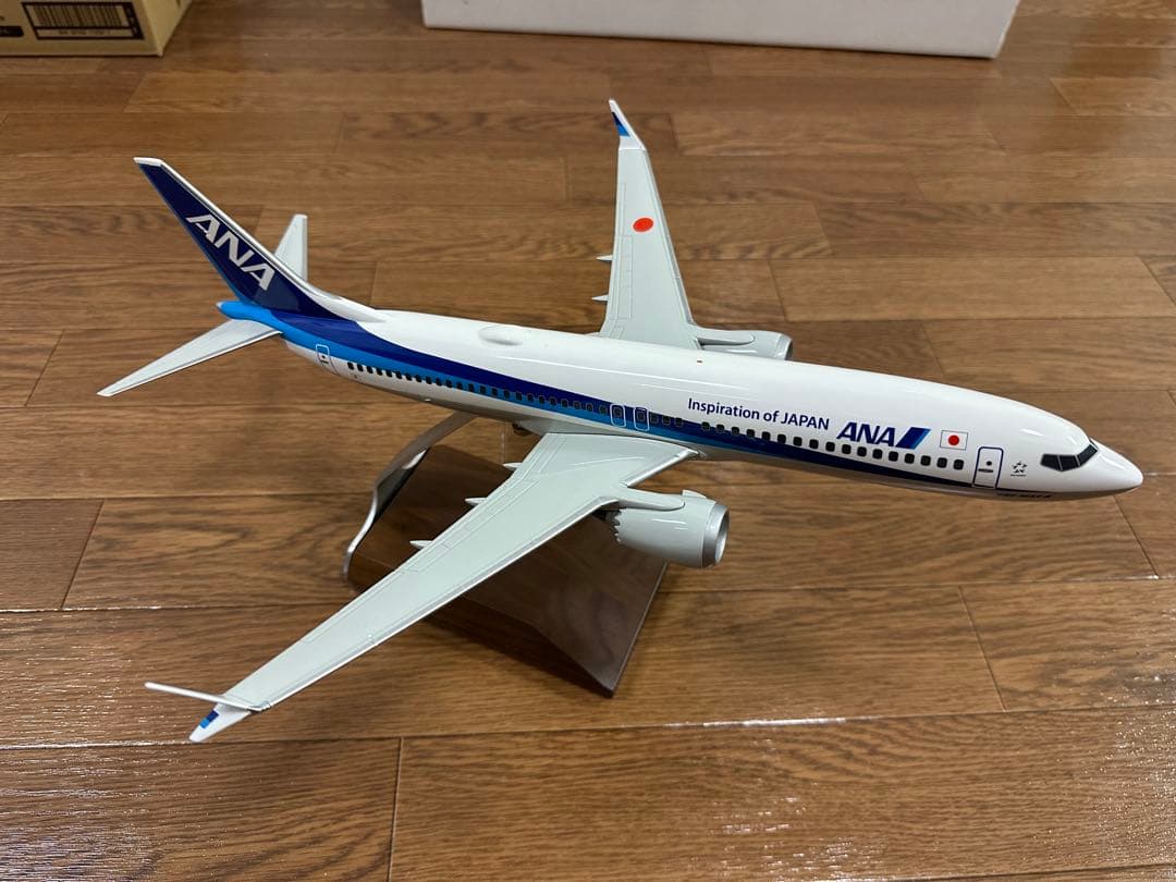 ANA 1/100 B737-MAX8 PACMIN 航空機・ヘリコプター ANA 1/100 B737