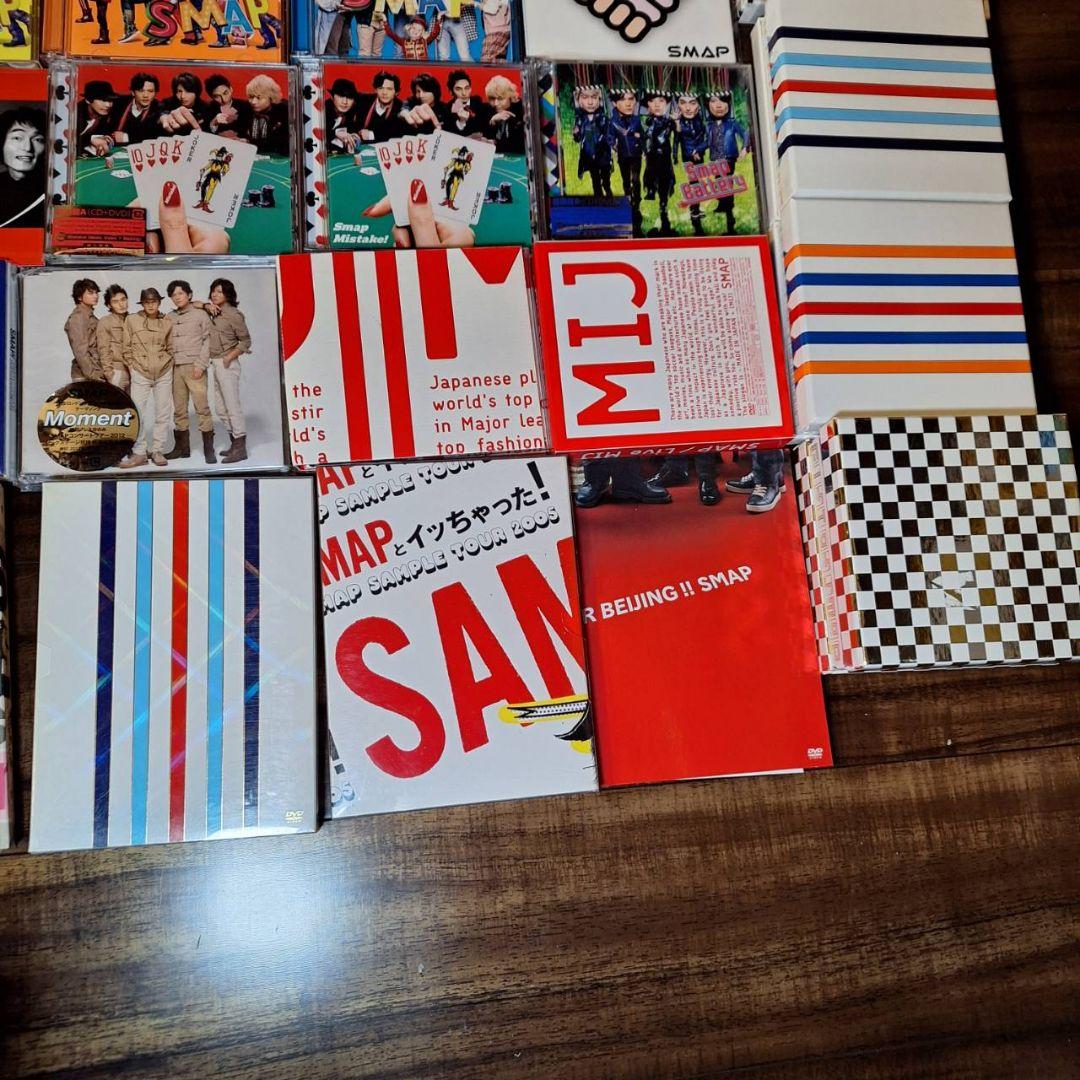 SMAP CD・DVD セット 中居正広 木村拓哉 稲垣吾郎 草彅剛 香取慎吾