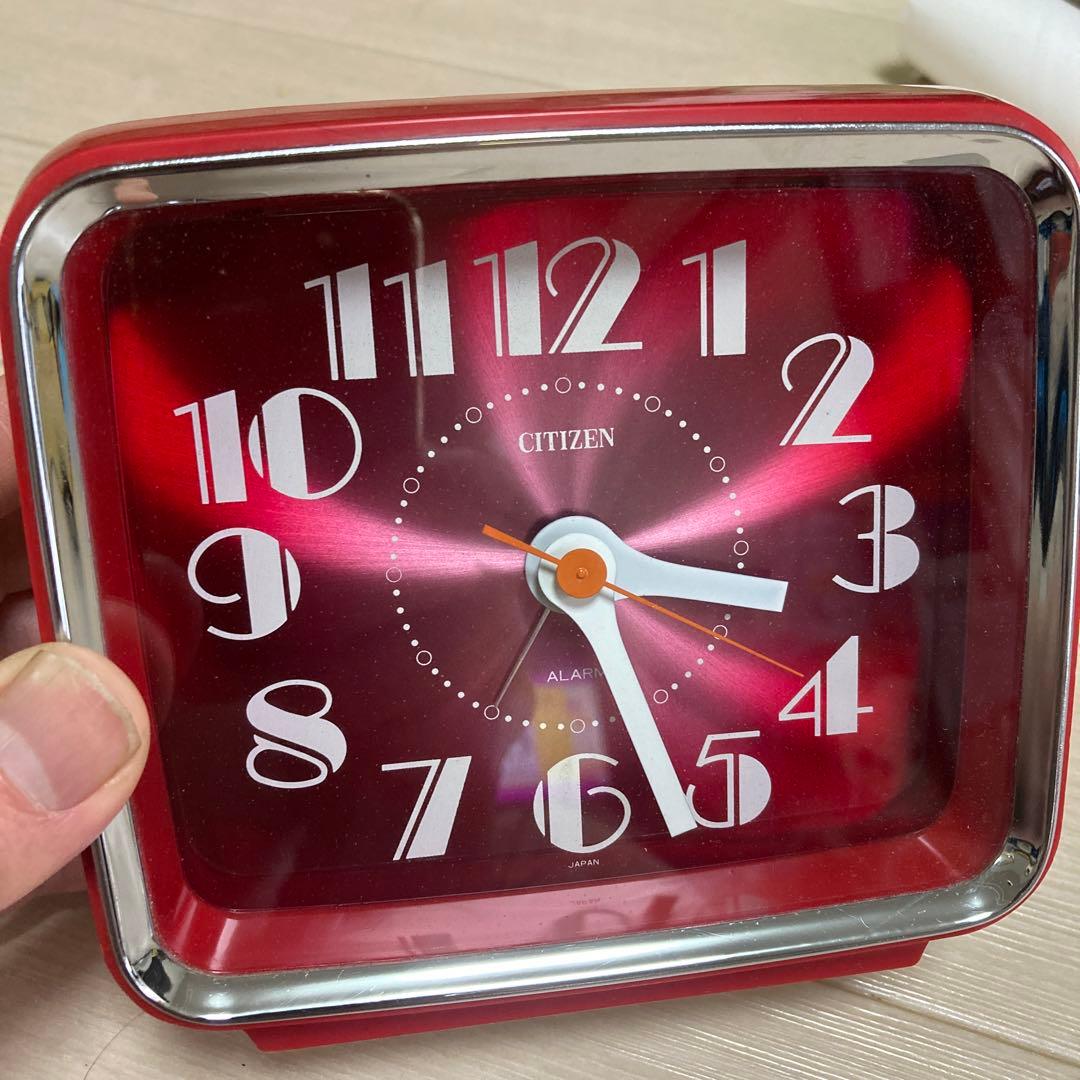 CITIZEN 目覚まし時計 置き時計 レトロ 昭和 - メルカリ