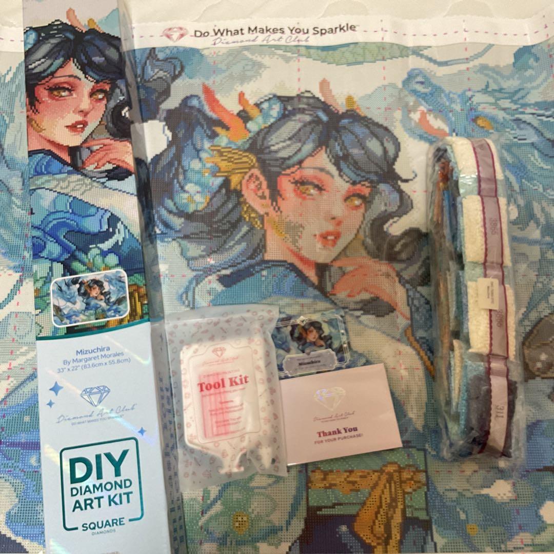 ダイヤモンドアートクラブ 「ミズチラ」 DAC マーガレットモラレス