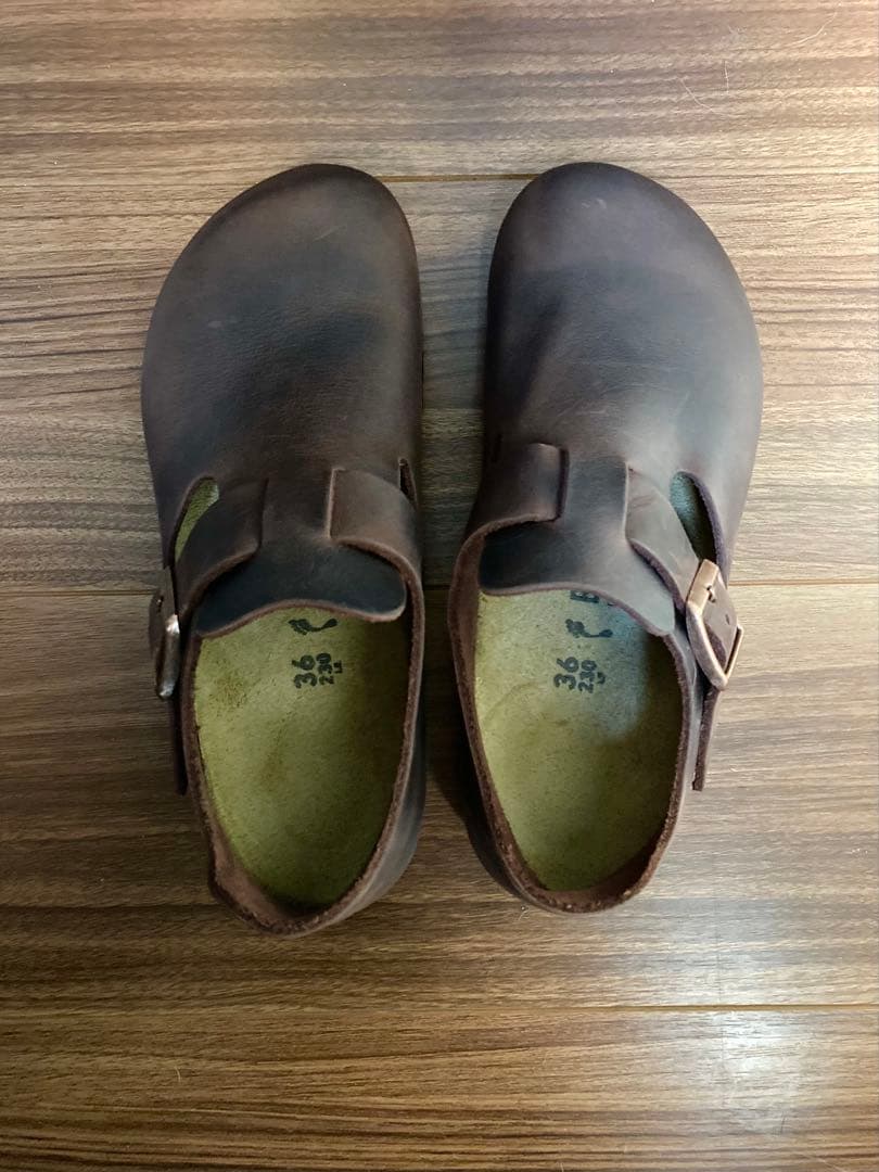 Eri　ビルケンシュトック ロンドン　美品　36(23.0) BIRKENSTOCK /ビルケンシュトック / LONDON ロンドン レザーシューズ