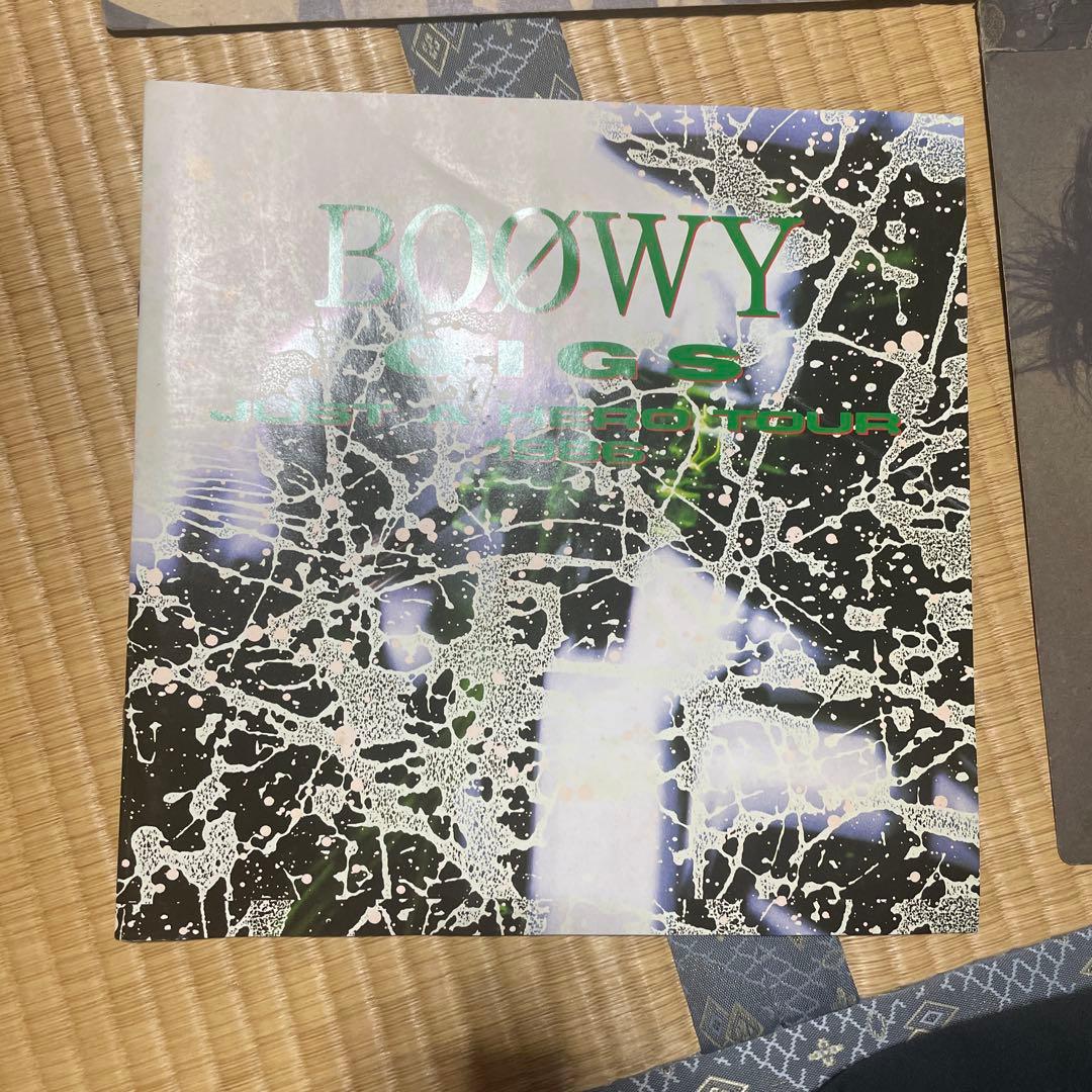 邦楽 G_vocallBOOWYGIGSJUSTA HERO tourCD