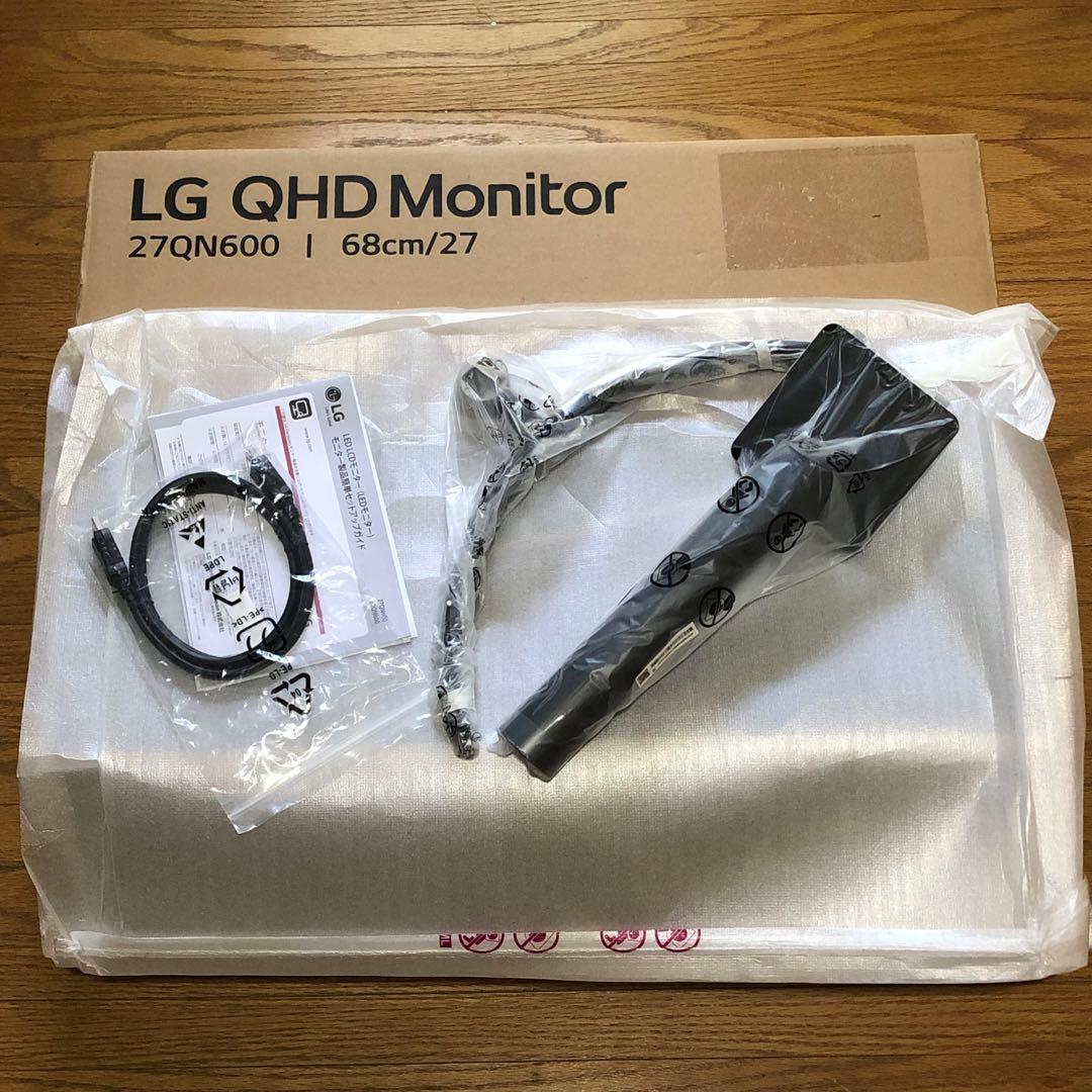 LG 2K 27インチモニタ 22年9月製造 27QN600 2798時間 - メルカリ